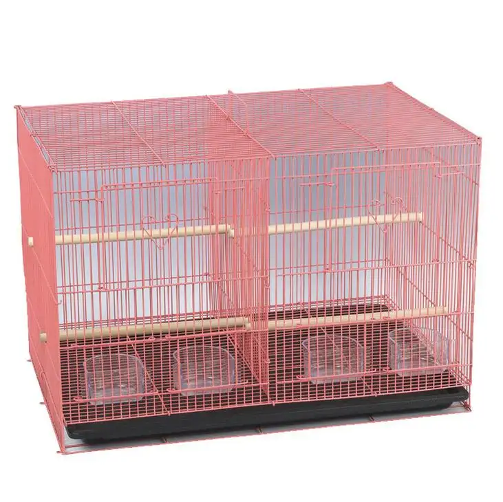 PVC and galvanized wire for bird breeding cages