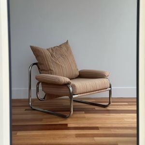 Fauteuil Lounge Designer John <span class=keywords><strong>Bertil</strong></span> Hagstrom Style Rétro Classique Petit Fauteuil de Loisirs Hôtel Appartement Villas Salon Canapé - Product Image 2