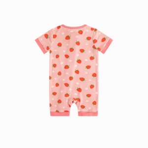 Miozing Yumuşak Esnek Bambu Bebek Pijamaları Çift Fermuarlı İlkbahar/Yaz Stoklarında, Butik Toptan Satış İçin Düşük Minimum Sipariş Adedi - Product Image 2