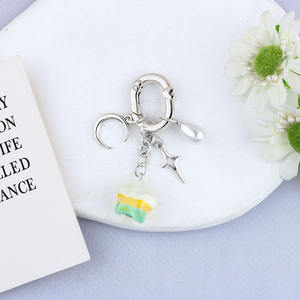 Colgante de cadena de aleación de estrella en capas de colores Rin creativo decoración colgante Frh Simple para bolsos y Phon versátil - Product Image 6