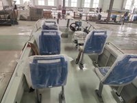 Un navire de croisière en alliage d'aluminium de 20 pieds et 6 personnes avec certification CE