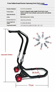 Soporte de motocicleta, Herramientas de reparación y mantenimiento de motocicletas, Soporte de estacionamiento de motocicletas - Product Image 4