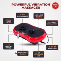 Machine de vibration électrique pour tout le corps, Crazy Fit Massager, plaque vibrante pour usage domestique, portable