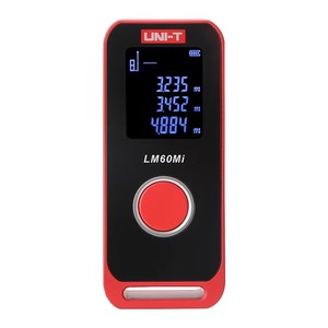 UNI-T LM40Mi/LM60Mi Mini Télémètre Laser M/Pouces/Pieds CLASSE II Batterie Li-ion Rétroéclairage LCD Haute Précision LM40Mi/LM60Mi LM40Mi/LM60Mi - Product Image 2