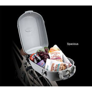 Caja de Almacenamiento Trasera para Bicicleta, Desmontable, de 12 Litros, Duradera, con Cerradura con Llave, para Portaequipajes Trasero (Portátil) - Product Image 5