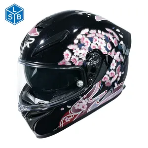 Wholesale Safety ABS Factory Dot Approved Full Face Cascos Off Road Motorbike Motorcycle Helmet