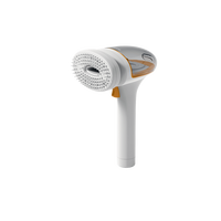 Tondeuse sans fil pour animaux de compagnie avec moteur sans balais de 55 W, réservoir de poussière de 230 ml, 2 vitesses d'aspiration pour chiens et chats