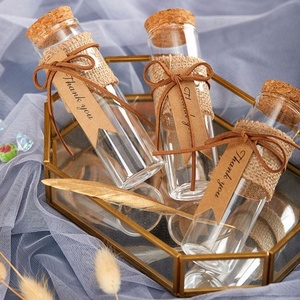 30ml Clear Glass Wishing Vials <b>Small</b> Drift <b>Bottle</b> With Cork for Gift - Product Image 2
