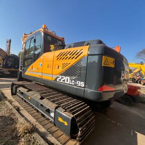 Excavatrice sur chenilles d'occasion Hyundai 220-9 220-9S pas chère de Corée, excavatrice Hyundai d'occasion 220 215 225, excavatrice sur chenilles d'occasion Hyundai à vendre - Product Image 1