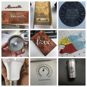 เครื่องเลเซอร์ไฟเบอร์ CO2 UV ความแม่นยำสูง JPT 100W สำหรับการเข้ารหัสชิ้นส่วน แหวนนกพิราบ กล้อง ระบบกำหนดตำแหน่งแนวดิ่ง - Product Image 3