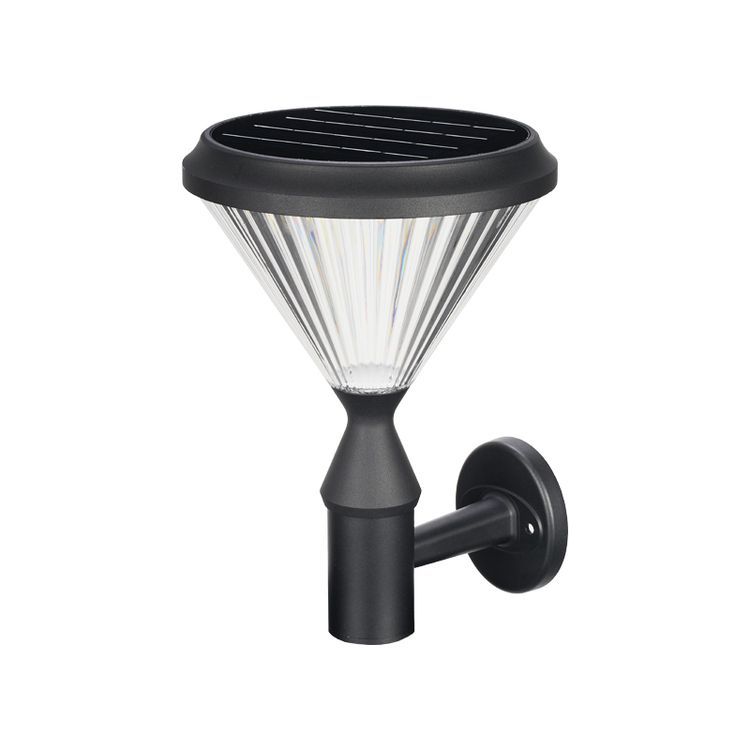 Светодиодная настенная лампа на солнечной батарее с высокой яркостью, уличное водонепроницаемое украшение, уличные настенные светильники