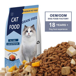 YOZA Hochprotein Bio-Trockenfutter für Erwachsene Katzen 1,5kg 2,5kg 10kg Komplettes Katzenfutter für Empfindliche Verdauung - Product Image 1