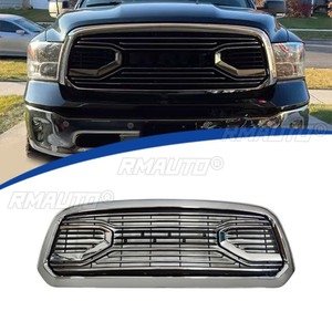 ชุดแต่งกันชนหน้า สำหรับรถ Dodge RAM 1500 ปี 2013-2018  กระจังหน้าแบบ Racing  ฝาครอบตกแต่ง  ชิ้นส่วนภายนอก - Product Image 3
