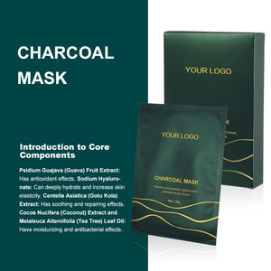 Masker Wajah arang hitam dan lembut sangat menghalangi jerawat mengencangkan pori-pori dan memperbaiki tekstur kulit menghilangkan jerawat mengecilkan pori-pori - Product Image 3