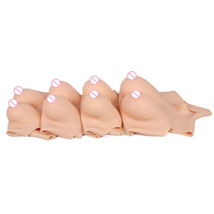 Eta Round Collar Backless Cosplay Big Tits Wearable <b>Breast</b> <b>Form</b> Realistic Fake Boobs for Ladyboy Male to Female <b>Crossdressing</b> - Product Image 4