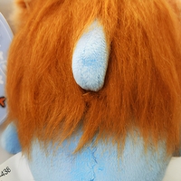 Offre Spéciale Porte-clés requin lion mignon de 4 pouces Animal en peluche en coton moelleux pour machines à griffes Adorable stock en peluche avec griffes acérées
