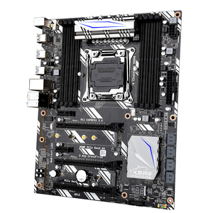 Motherboard Komputer X99 D8, Motherboard Slot Motherboard LGA2011-3 USB3.0 NVME M.2 SSD WiFi Mendukung Memori <span class=keywords><strong>DDR4</strong></span> dan Proses Xeon E5 V3 - Product Image 4