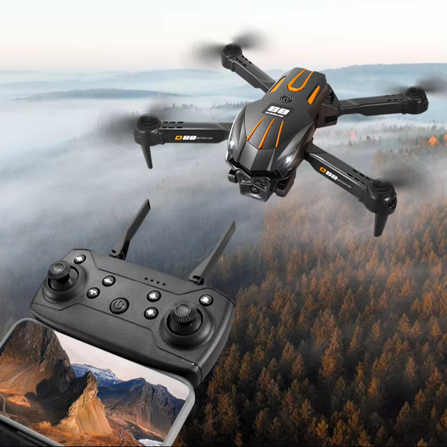 ZongX 6-axis Optical Flow Dual Camera Low Price and High Quality 360 ° Stunt Roll LED Light WiFi FPV Mini Drone