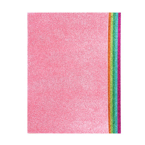 Papel Esponja Brillante con Relieve Adhesivo A4 al por Mayor para Manualidades Infantiles, Suministros de Arte Navideño Multicolor - Product Image 1