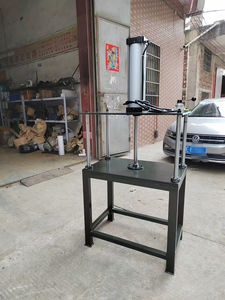 Machine verticale de production de cuir à aplatir pneumatique Machine à aplatir le papier plat et les livres - Product Image 3