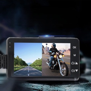 Cámara <span class=keywords><strong>para</strong></span> Motocicleta HD 720P, Impermeable, con Doble Lente, Pantalla Dividida, Grabador de Conducción, Venta al <span class=keywords><strong>Por</strong></span> Mayor - Product Image 3