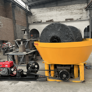 Motor eléctrico de 200kg, 300kg por hora, molienda de oro, molino húmedo <span class=keywords><strong>Tahona</strong></span> 1200 1100 para minería de oro en Indonesia, Nigeria - Product Image 5