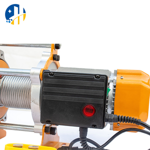 Kcd vỏ nhôm mini nâng Palăng Tời điện tiếng ồn thấp 110V 220V 380V 440V Volts 500kg 1500kg 1.5 2.5 3 tấn dây mới" - Product Image 5