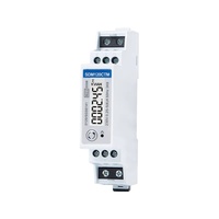 SDM120CTM RS485 Modbus CT Type Rail Din Compteur d'énergie multifonction monophasé