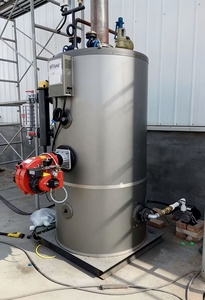 En stock, vente flash : Chaudières à vapeur verticales et générateurs de vapeur à <span class=keywords><strong>fioul</strong></span>/gaz/méthanol, capacité d'évaporation de 500 kg/h, vapeur rapide - Product Image 4