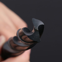 Foret hélicoïdal à tige réduite DIN338 entièrement rectifiée HSS 4341 finition brillante OEM pour le perçage de l'acier inoxydable et des métaux