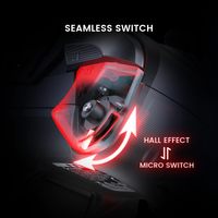 Pour GameSir Cyclone 2 contrôleur sans fil 1000Hz taux d'interrogation manettes TMR Hall/Micro 2-en-1 déclencheurs compatibles