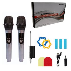 Microphone de conférence sans fil professionnel, type C, 2,4 G, sans fil, réduction de bruit, design léger pour karaoké - Product Image 2