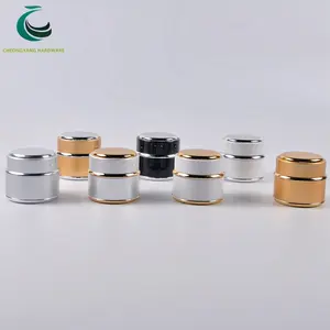 Eco Friendly 1oz 30g Empty Gold Cheap Cosmetic Printing Containers Packaging Aluminium Body Butter Jar
