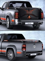Feu arrière LED gauche et droit feu de freinage pour Volkswagen Amarok feux arrière 2010-up systèmes d'éclairage automatique à assemblage modifié