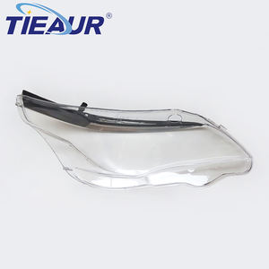TIEAUR Version haute avec accessoires couvercle d'objectif phare verre Transparent système d'éclairage automatique pour <span class=keywords><strong>E60</strong></span> 2008-2010 ans - Product Image 5