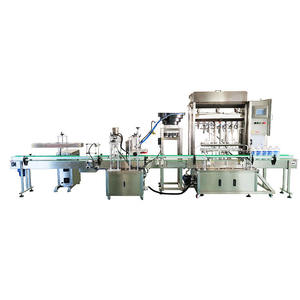 Machines automatiques de remplissage de bouteilles pour détergent liquide pour boisson à la bière avec étiquetage de bouchage - Product Image 4