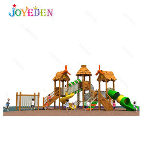 Pas cher Parc D'attractions Manèges Équipement Enfants Aire De Jeux Extérieure En Bois Cadre D'escalade - Product Image 2