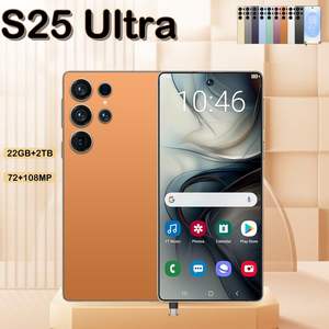 โทรศัพท์รุ่นใหม่ปี 2025 สเปคสูง 22G+2TB S25 Ultra 5G สมาร์ทโฟนแบบสองซิม ระบบ Android 15 พร้อมปากกาในตัว กล้องหลัง 108MP - Product Image 4