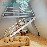 Maison triangulaire à ossature en A de 3 chambres à coucher de 20 pieds Kit modulaire Maison préfabriquée de luxe Villa pour Airbnb