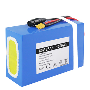 EU Stock 60V 25Ah Lithium Ion Battery Pack Water-proofed 12-Month Warranty for E-bike Scooter Cargo Bike DIY EV Conversion <b>Kit</b> - Product Image 1