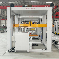 Palettiseur automatique servo électrique haute précision robuste avec garantie de 3 ans pour les boîtes de conserve et les bouteilles