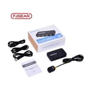 U204 fjgear USB 2.0คอมพิวเตอร์สองเครื่องแชร์อุปกรณ์ USB สวิตช์แชร์เครื่องพิมพ์ USB แบบยืดหยุ่น