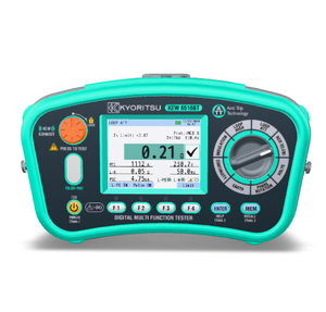 Probador de Instalaciones Multifunción Digital KYORITSU Original, Medición de Continuidad, IP65, 1 Año de Garantía, 2-600V, 45-65Hz, KEW - Product Image 3