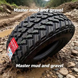 Neumáticos Todoterreno 33x12.5R17LT para SUV, Neumáticos con Banda de Rodadura Profunda, Neumáticos para Automóviles de Pasajeros 4x4 - Product Image 2