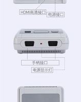 Console de jeu rétro intégrés, lecteur multimédia de poche, avec 621 jeux classiques, Super HD, sortie TV 4K, familiale snes