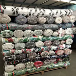 Lotto stock di stampa 100 rayon challis tessuto per la corea/Indonesia rayon spandex tessuto stampato tessuto rayon