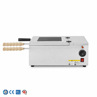 Máquina Eléctrica Comercial para Chimney Cake, Horno Húngaro para Kurtos Kalacs, Fabricante de Panecillos de Acero Inoxidable para Helados