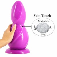 Großer Kürbisförmiger Analplug zur Stimulation der Intimzonen von Männern und Frauen, Erotisches Selbststimulations-Spielzeug für Frauen