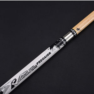 Taco de billar de <span class=keywords><strong>dos</strong></span> piezas Xikuno de fibra de carbono y madera de arce con unión de aleación de aluminio, 145 cm de longitud, 520 g de peso, modelo TX Predator - Product Image 3