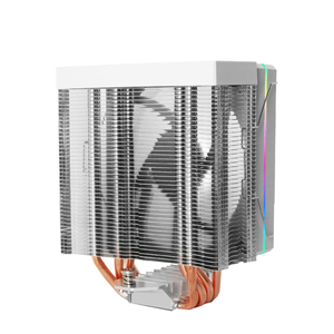 Disipador de Calor de Aluminio Refrigerado por Aire de Alto Rendimiento para CPU, Enfriador de Calidad con Potente Disipación de Calor, Refrigeración Silenciosa con Rodamiento Líquido de Alta Eficiencia - Product Image 6